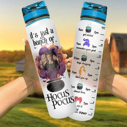 Halloween It's Just A Bunch Tracker Bottle
