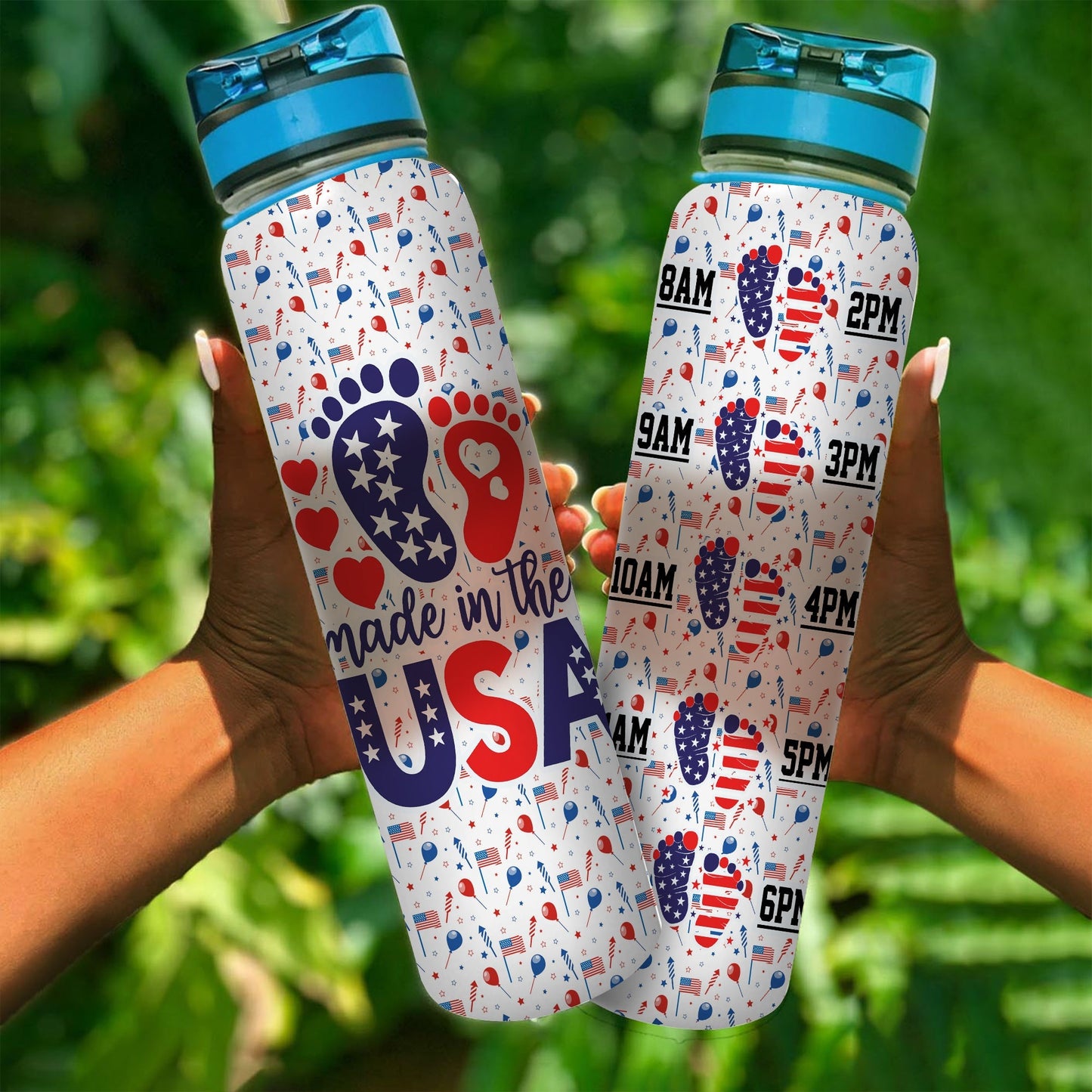 July 4th Independence Day PL02067 Tracker Bottle
