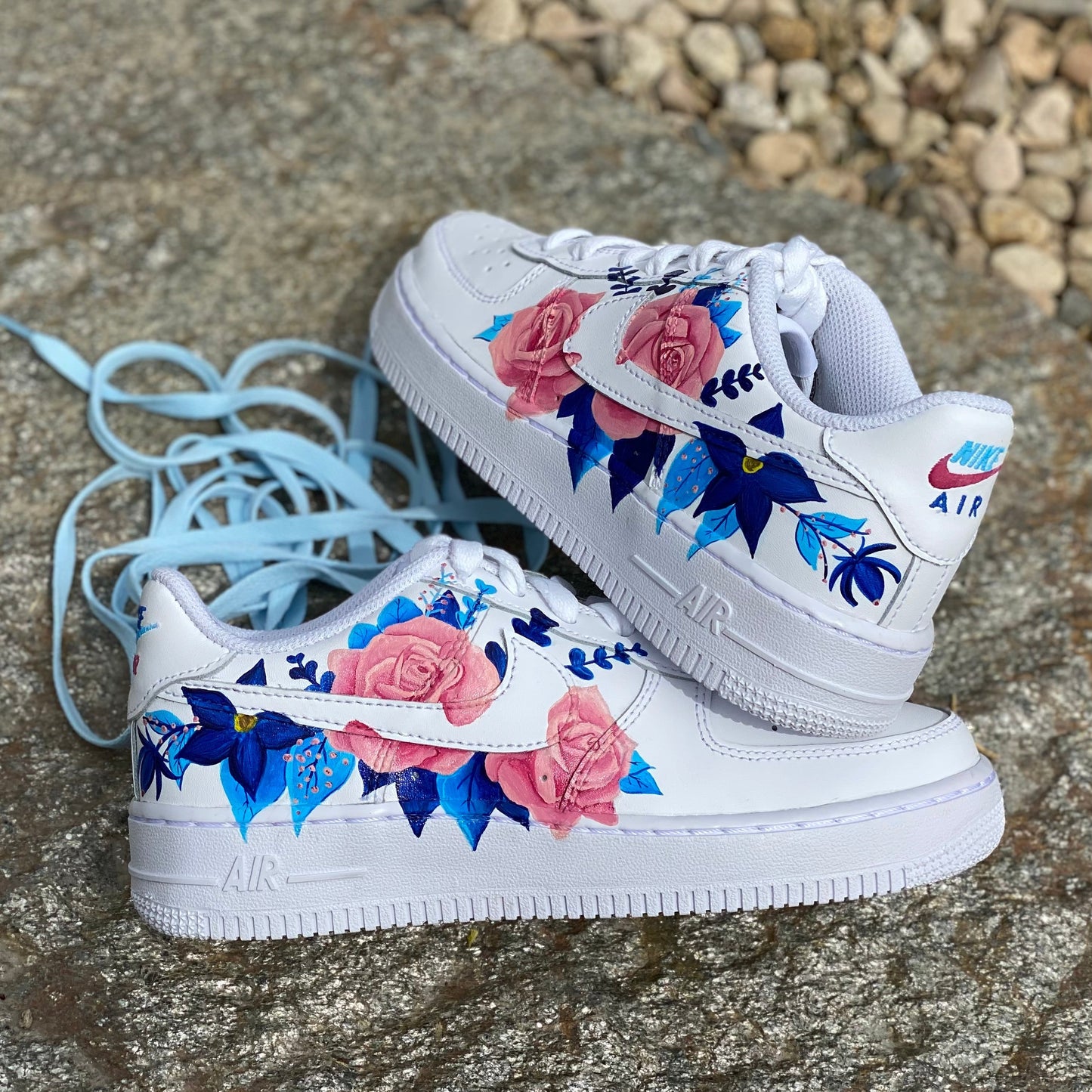 Custom Air Force 1 Shoes Floral Style