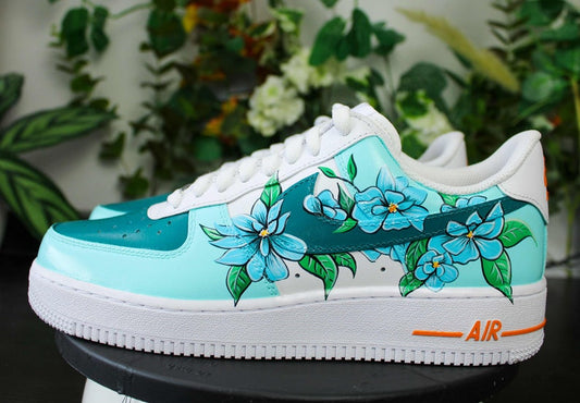 Custom Air Force 1 Shoes Floral Style