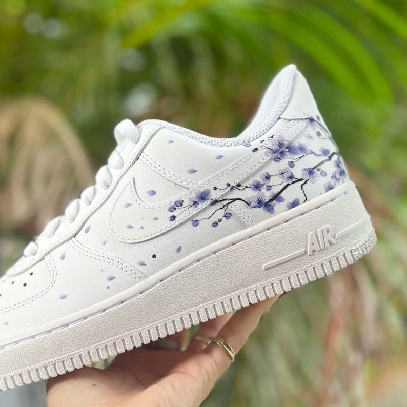 Custom Air Force 1 Shoes Floral Style