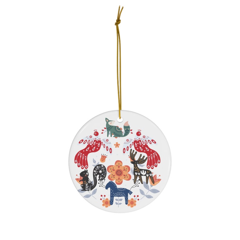 Scandinavian Christmas Christmas Ornament