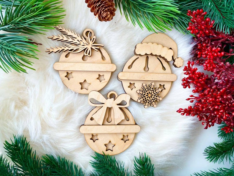 Jingle Bell Christmas Ornament Set of 6