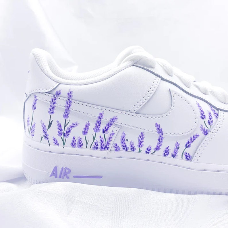 Custom Air Force 1 Shoes Floral Style