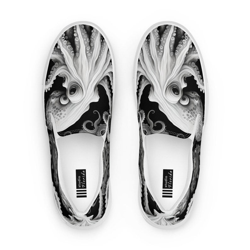 Octopus Women’s Slip-on Canvas Shoes