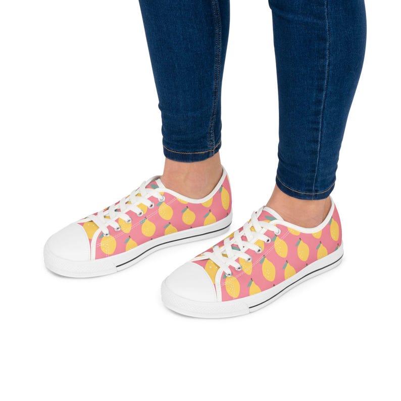 Colorful Women's Low Top Sneaker Pink Lemonade Sneaker