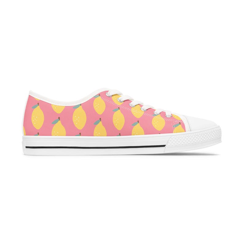 Colorful Women's Low Top Sneaker Pink Lemonade Sneaker