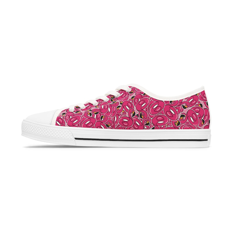 Colorful Women's Low Top Sneaker Flamingle Float Sneaker
