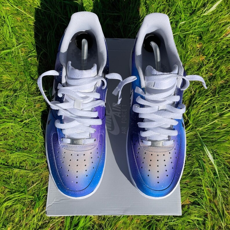 Custom Air Force 1 Shoes Galaxy City Skyline Style