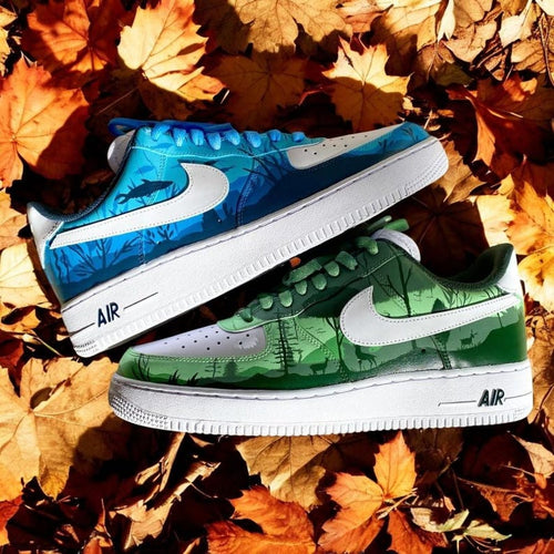 Custom Air Force 1 Shoes Unas Style