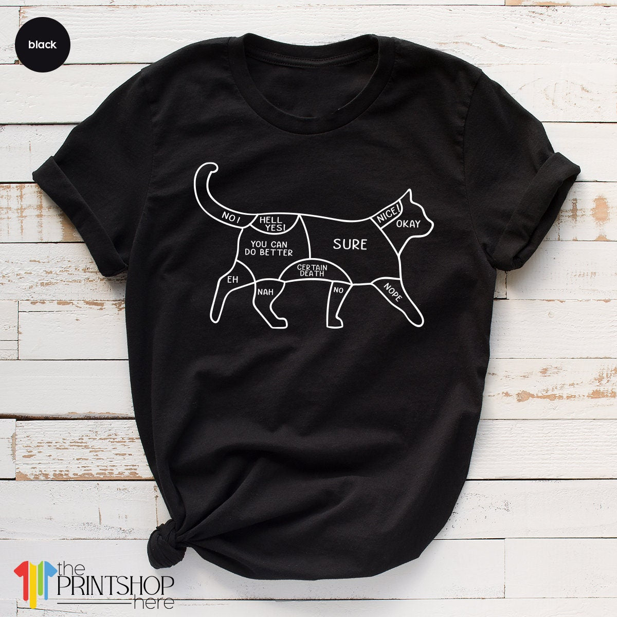 T-SHIRT - Funny Cat Unisex Shirt, Cat Owner Shirts