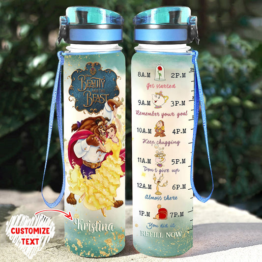 Personalized Beauty Couple Tracker Bottle MT15031