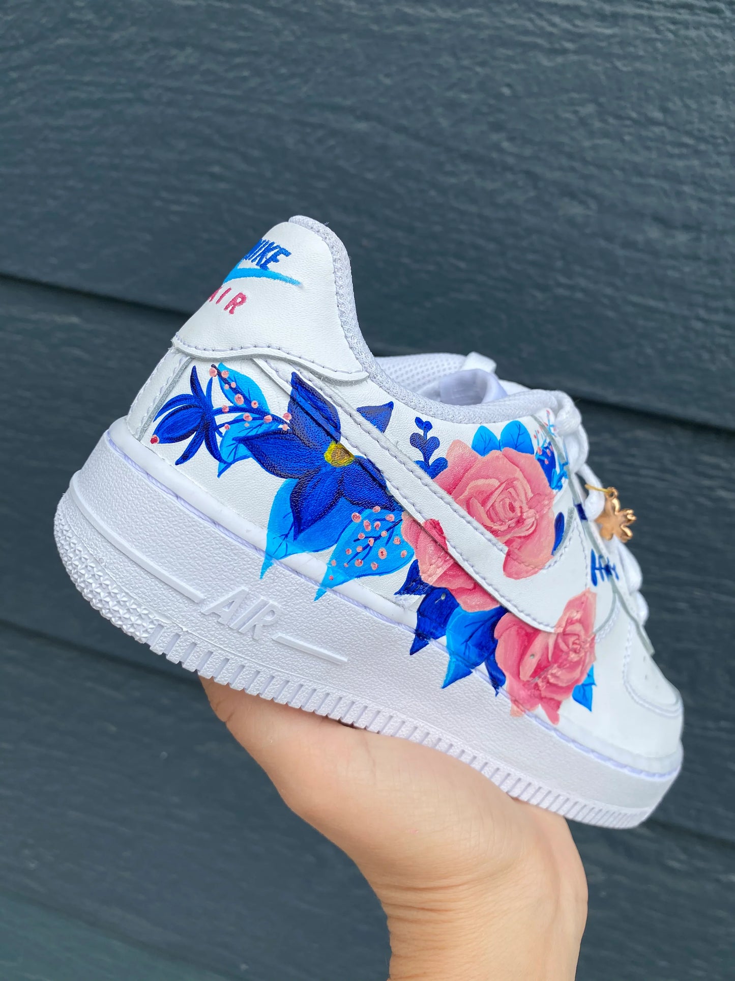 Custom Air Force 1 Shoes Floral Style