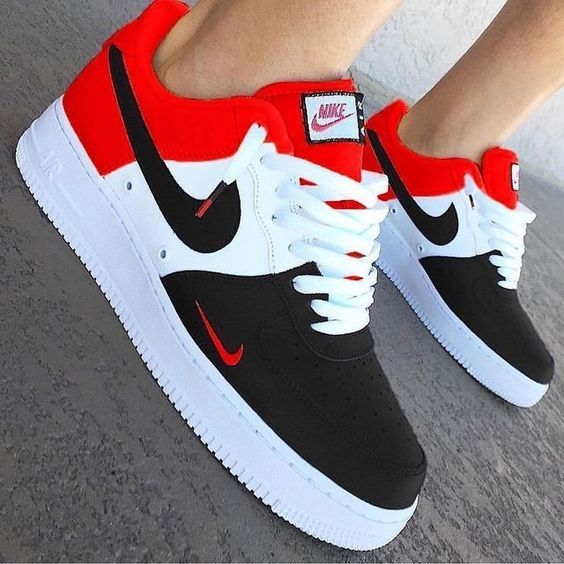 Special White Red HandPainted Shoes