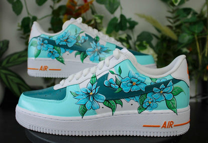 Custom Air Force 1 Shoes Floral Style
