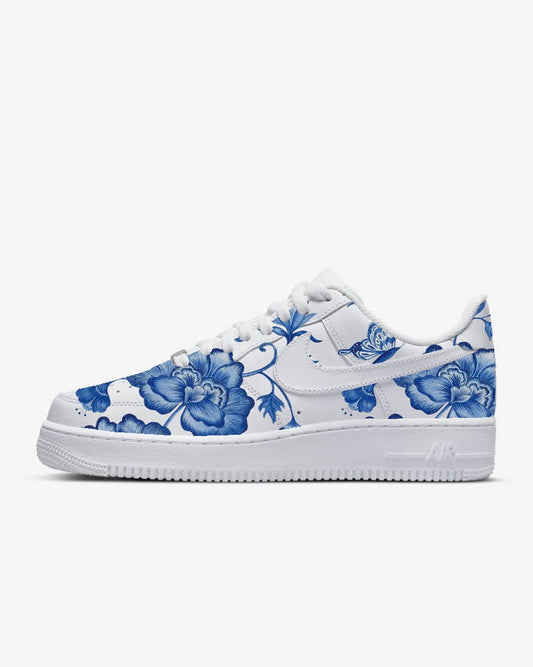 Custom Air Force 1 Shoes Floral Style
