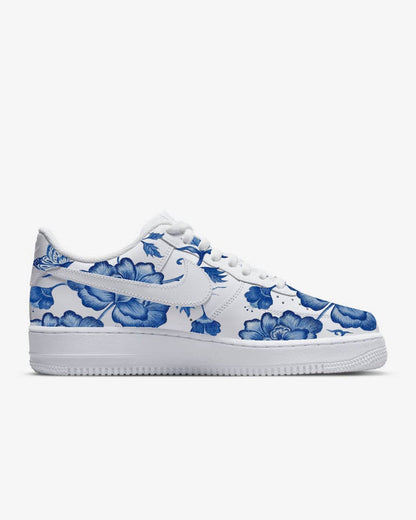 Custom Air Force 1 Shoes Floral Style