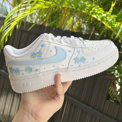 Custom Air Force 1 Shoes Floral Style