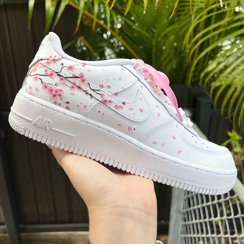 Custom Air Force 1 Shoes Floral Style