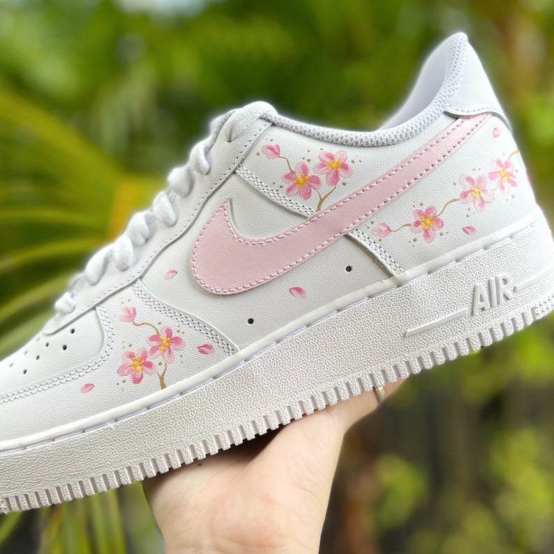 Custom Air Force 1 Shoes Floral Style