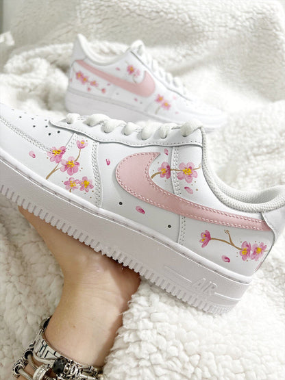 Custom Air Force 1 Shoes Floral Style