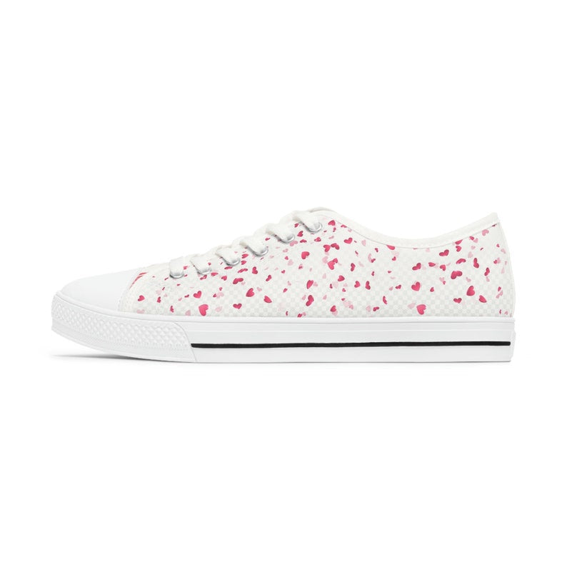 Women's Low Top Sneaker Pink Rose Sneakers