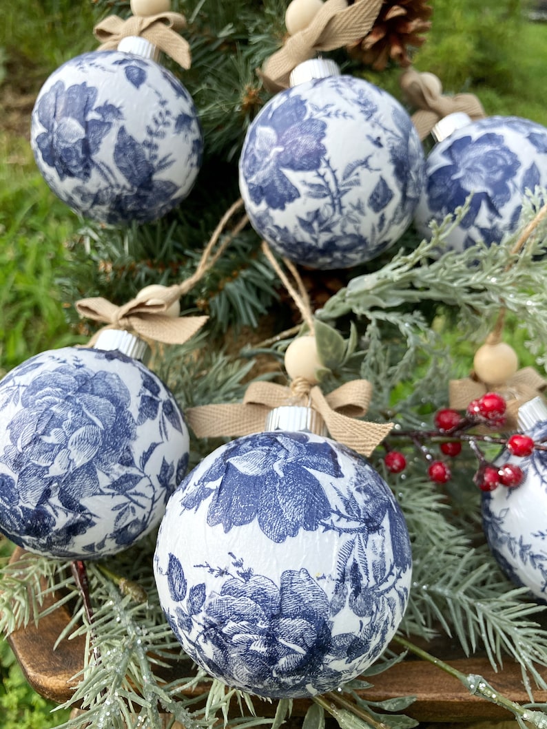 Victorian Christmas Ornament Sets of 2