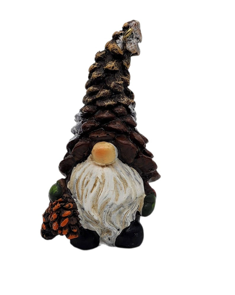 Woodland Gnome Christmas Ornament Set of Three