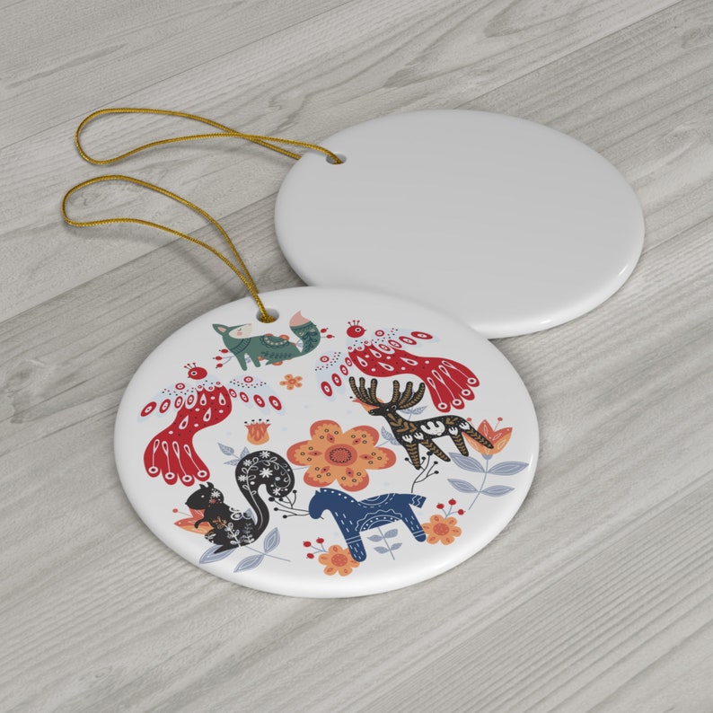 Scandinavian Christmas Christmas Ornament