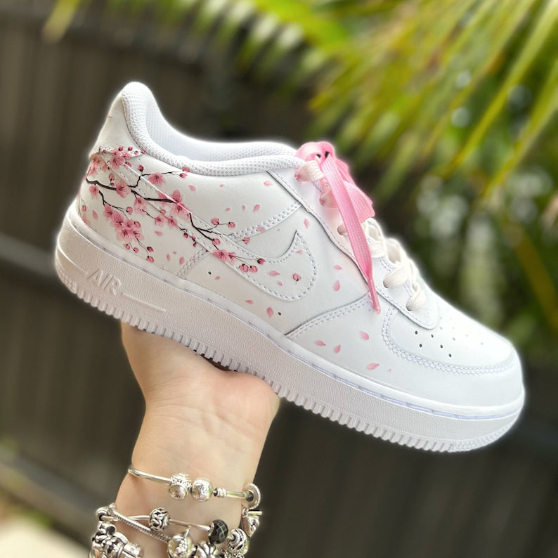 Custom Air Force 1 Shoes Floral Style