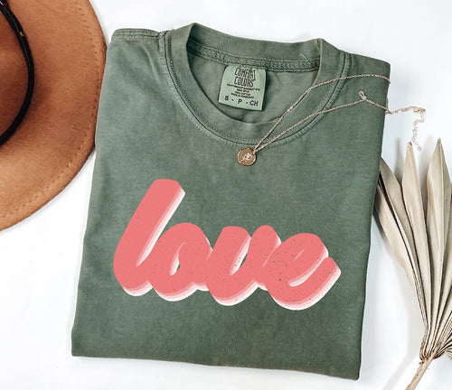 Retro Love Valentines T-Shirt