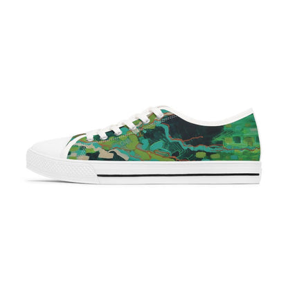 Colorful Women's Low Top Sneaker The Tree Remembers Sneaker