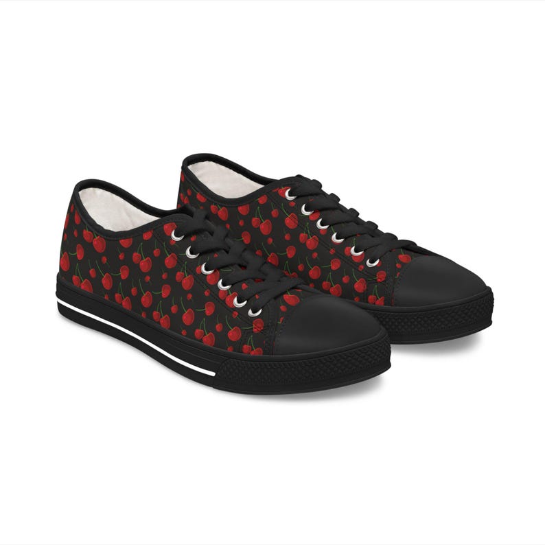 Colorful Women's Low Top Sneaker Midnight Cherry Sneaker