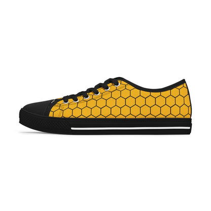 Colorful Women's Low Top Sneaker Bee Hive Sneaker