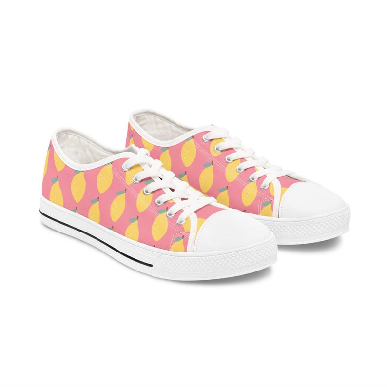 Colorful Women's Low Top Sneaker Pink Lemonade Sneaker