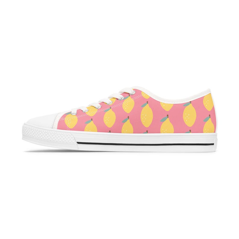 Colorful Women's Low Top Sneaker Pink Lemonade Sneaker