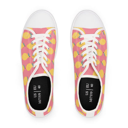 Colorful Women's Low Top Sneaker Pink Lemonade Sneaker