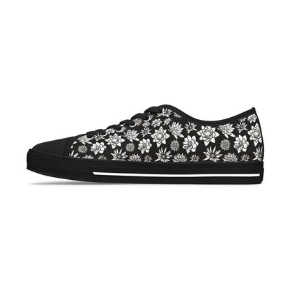 Colorful Women's Low Top Sneaker Noir Garden Sneaker