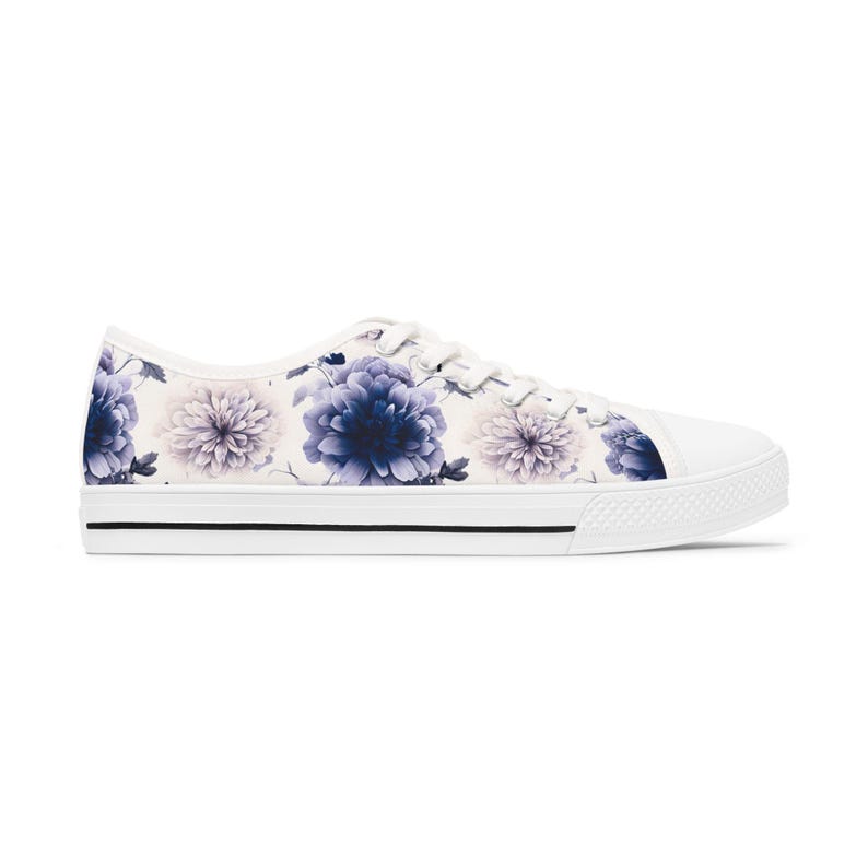 Colorful Women's Low Top Sneaker Floral Travel Sneakers