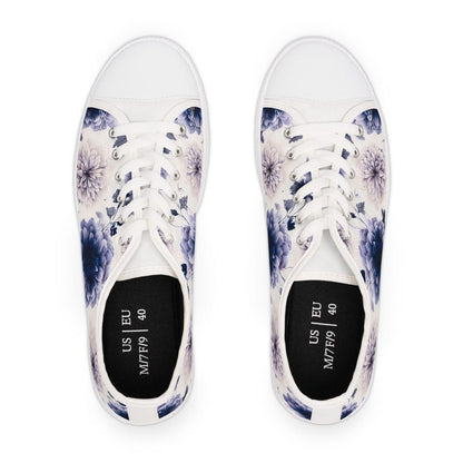 Colorful Women's Low Top Sneaker Floral Travel Sneakers