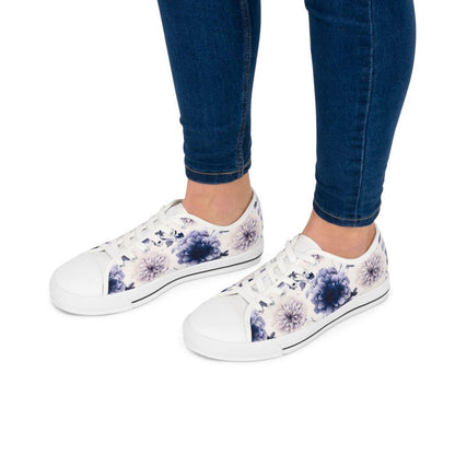 Colorful Women's Low Top Sneaker Floral Travel Sneakers