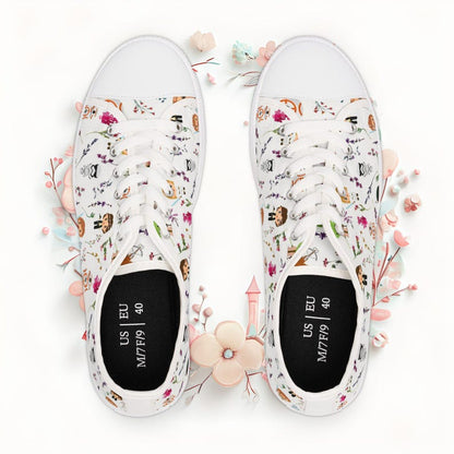 Women's Low Top Sneaker Star Wars Floral Sneakers