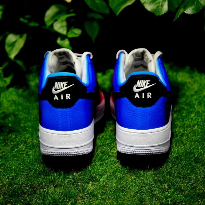Custom Air Force 1 Shoes LA Palm Tree Style