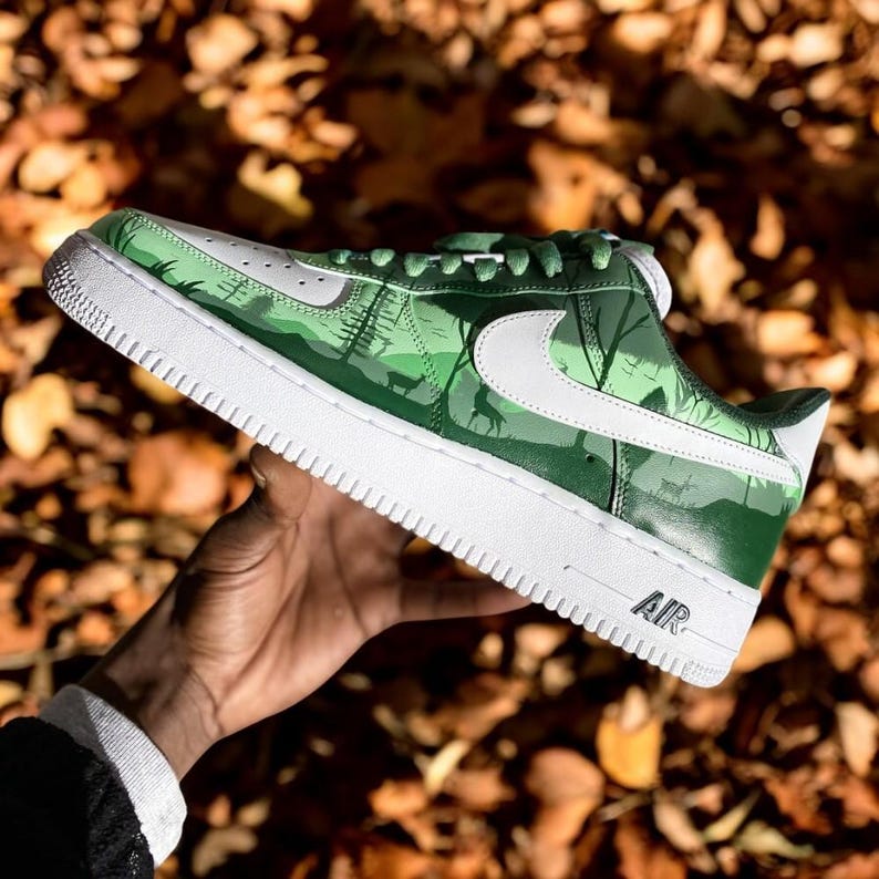 Custom Air Force 1 Shoes Unas Style