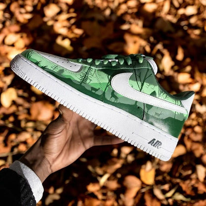 Custom Air Force 1 Shoes Unas Style