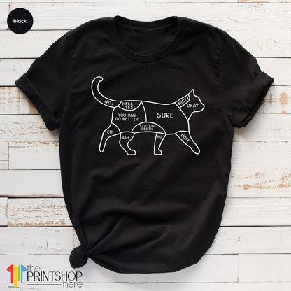 T-SHIRT - Funny Cat Unisex Shirt, Cat Owner Shirts