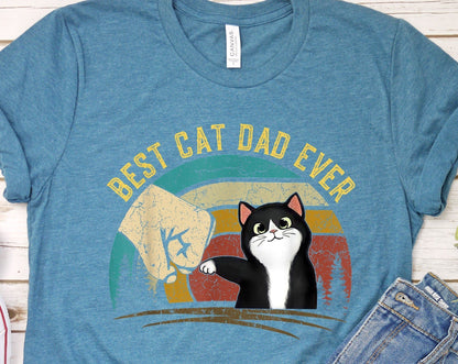 T-SHIRT - Best Cat Dad Ever Unisex Shirt