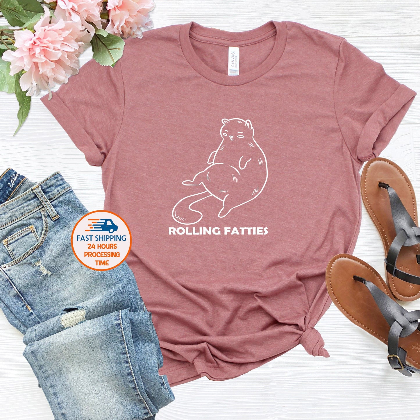 T-SHIRT - Rolling Fatties Unisex Shirt