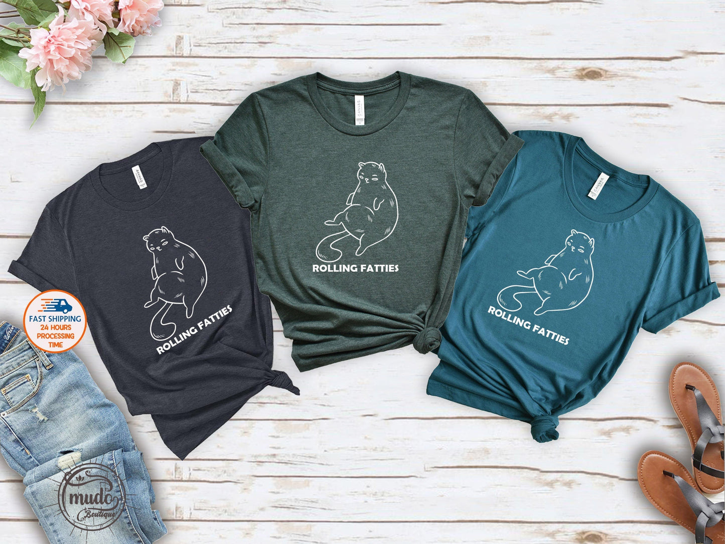 T-SHIRT - Rolling Fatties Unisex Shirt