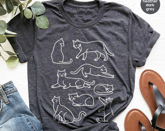 T-SHIRT - Funny Cat Unisex Shirt